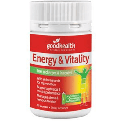 Good Health Energy & Vitality Capsules - The Beautiful Online Store