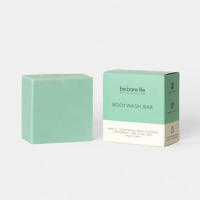 Be.Bare Bodywash Bar Peppermint, Lime & Tea Tree Gentle, Nourishing Body Cleanser - The Beautiful Online Store