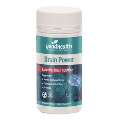 Good Health Brain Power Vege Capsules - The Beautiful Online Store
