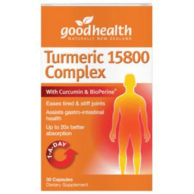 Good Health Tumeric 15800 Complex Capsules - The Beautiful Online Store