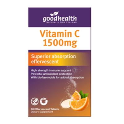 Good Health Vitamin C 1500mg Effervescent - The Beautiful Online Store