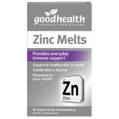 Good Health Zinc Melts Dissolving Tablets - The Beautiful Online Store