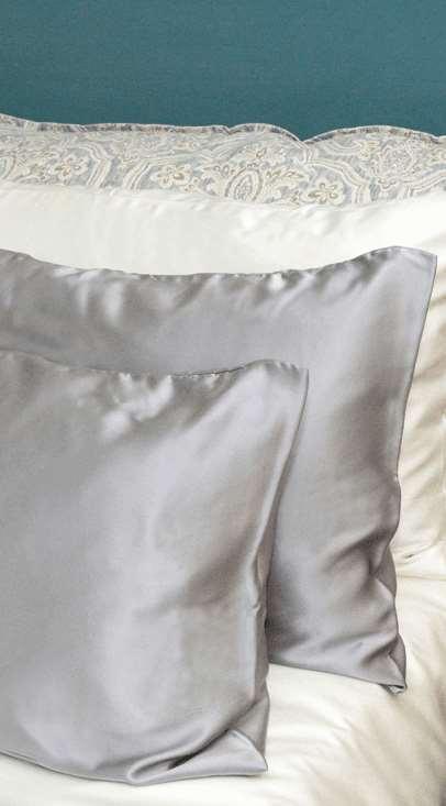 Cocoon Classic Silk Dove Grey Pillowcases GIFT IDEA