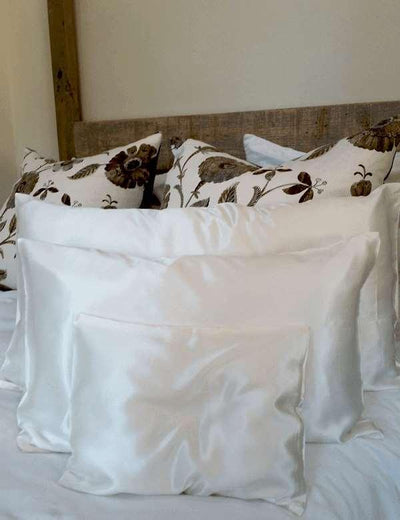 Cocoon Classic Silk Ivory Pillowcases GIFT IDEA