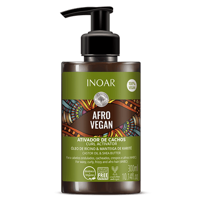 INOAR Afro Vegan Curl Activator 300ml - New - The Beautiful Online Store