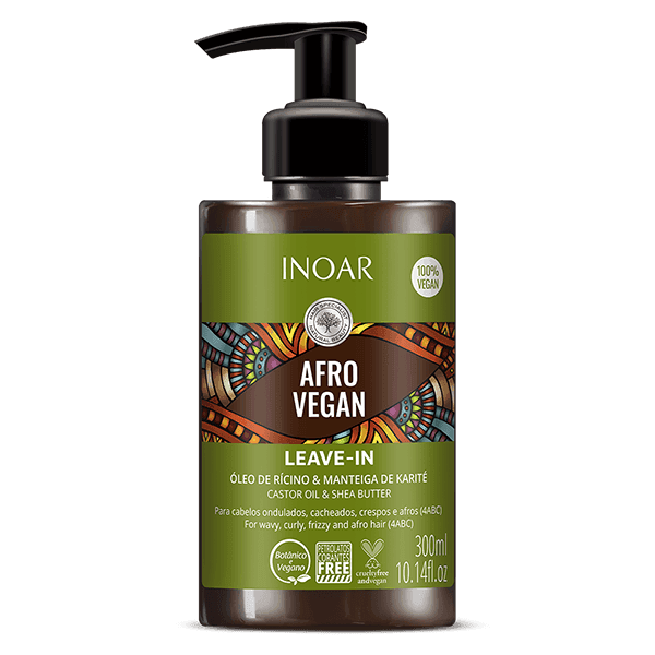 INOAR Afro Vegan Leave-in 300ml - New - The Beautiful Online Store