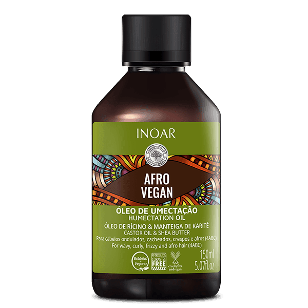 INOAR Afro Vegan Oil 150ml - New - The Beautiful Online Store