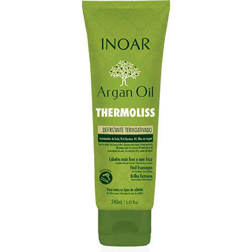 INOAR Argan Oil Thermoliss Anti-frizz Leave-in Styling Balm - The Beautiful Online Store