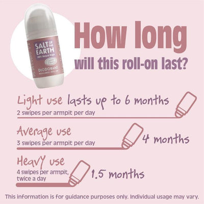 Salt of the Earth Lavender & Vanilla Natural Refillable Roll-On - The Beautiful Online Store