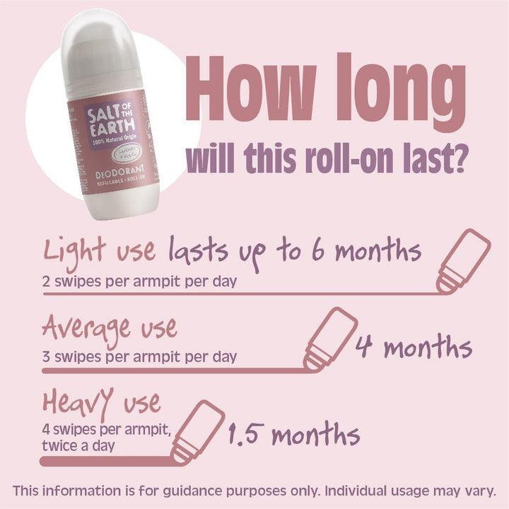 Salt of the Earth Lavender & Vanilla Natural Refillable Roll-On - The Beautiful Online Store