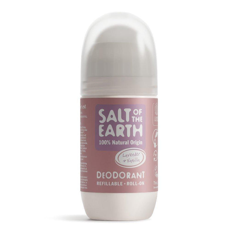 Salt of the Earth Lavender & Vanilla Natural Refillable Roll-On - The Beautiful Online Store