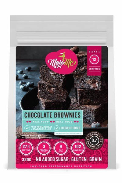 MojoMe Healthy Dark Chocolate Brownies - New - The Beautiful Online Store