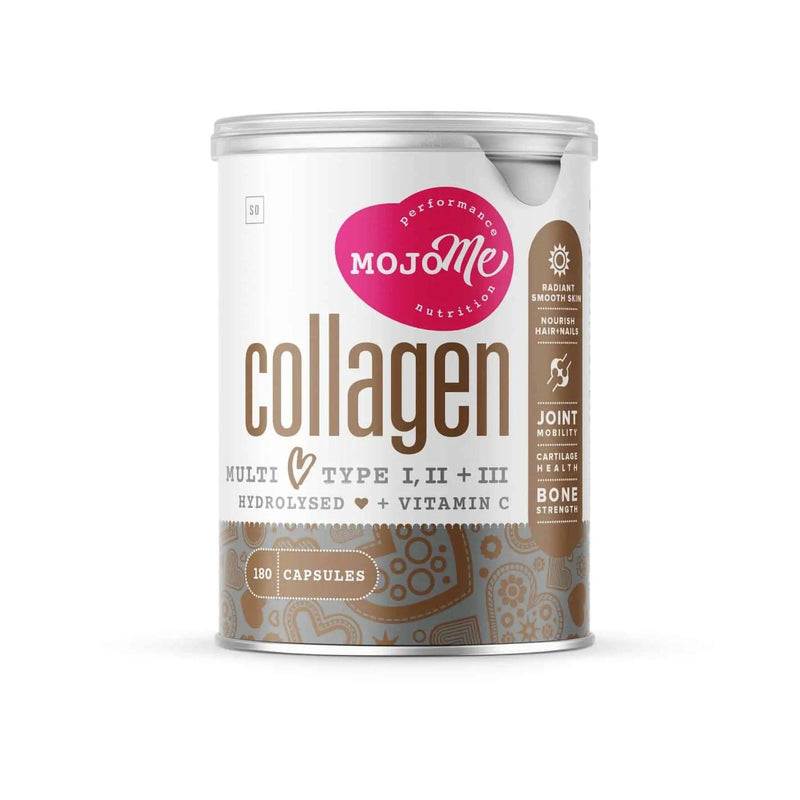 MojoMe Multi (Combo of Types I, II & III) Collagen Capsules 180’s - The Beautiful Online Store