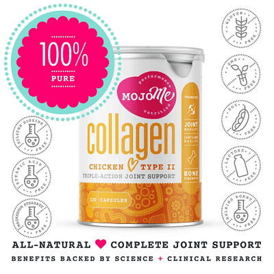 MojoMe Type 2 Collagen Capsules 120’s - The Beautiful Online Store