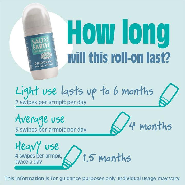 Salt of the Earth Ocean & Coconut Natural Refillable Roll-On - The Beautiful Online Store