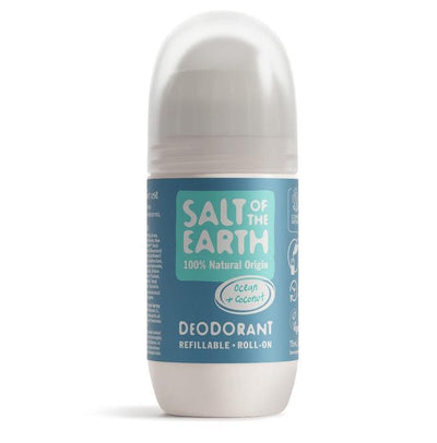 Salt of the Earth Ocean & Coconut Natural Refillable Roll-On - The Beautiful Online Store