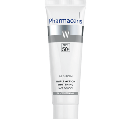 Pharmaceris W-Albucin Triple Action Day Crème SPF50+ - The Beautiful Online Store