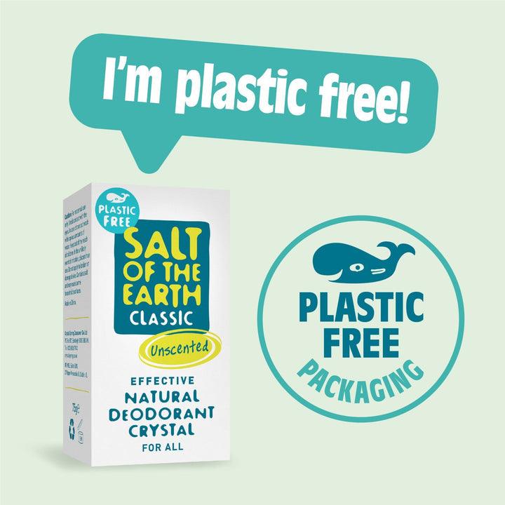 Salt of the Earth  Unscented Plastic Free Crystal Rock - The Beautiful Online Store