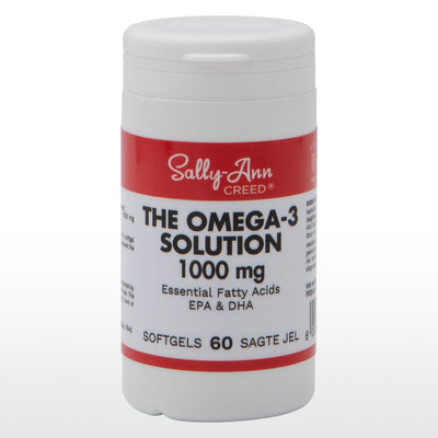 Sally-Ann Creed - The Omega-3 Solution Fish Oil Softgels - The Beautiful Online Store