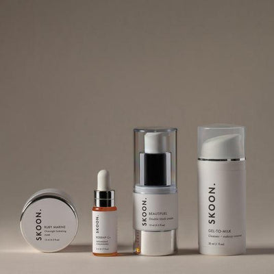 SKOON. Basic 4 Minipot Kit - Dry & Dehydrated Skin - The Beautiful Online Store