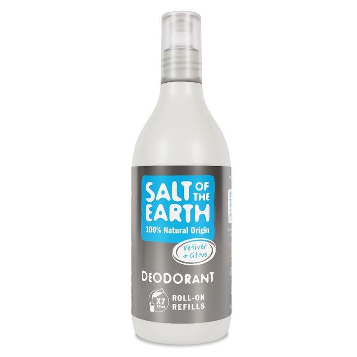 Salt of the Earth  Vetiver & Citrus Roll-On Refill - The Beautiful Online Store