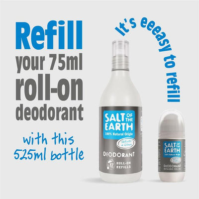 Salt of the Earth  Vetiver & Citrus Roll-On Refill - The Beautiful Online Store